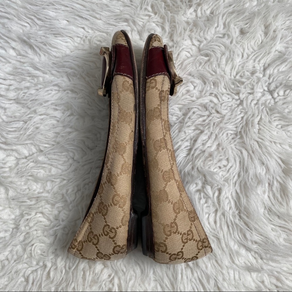 Gucci Monogram Flats - Picture 5 of 12